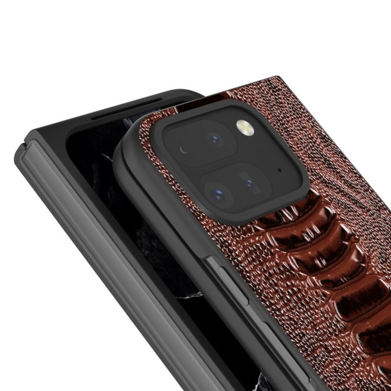 Coque Google Pixel 9 Pro Fold Texture Crocodile ABEEL