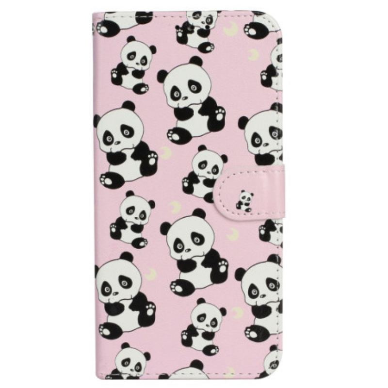 Housse Motorola Edge 50 Pandas Premium