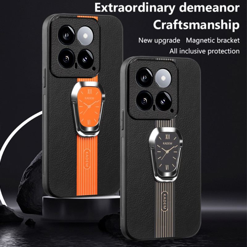 Coque Xiaomi 14 Motif de Montre avec Support KADEM