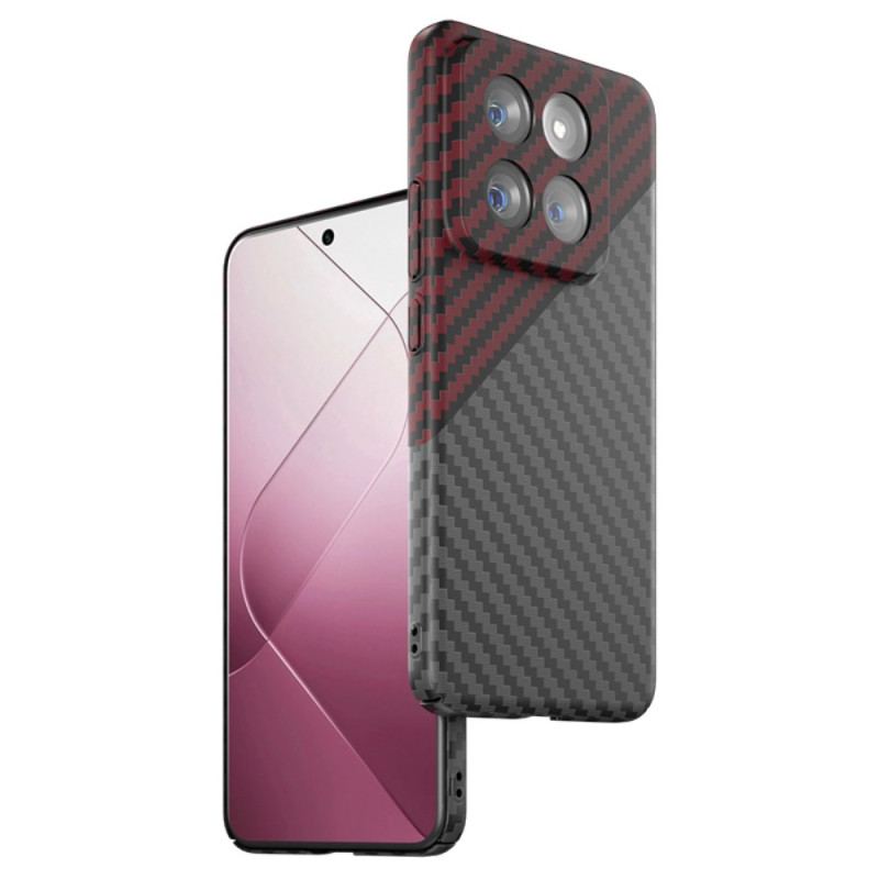 Coque Xiaomi 14 Style Fibre Carbone