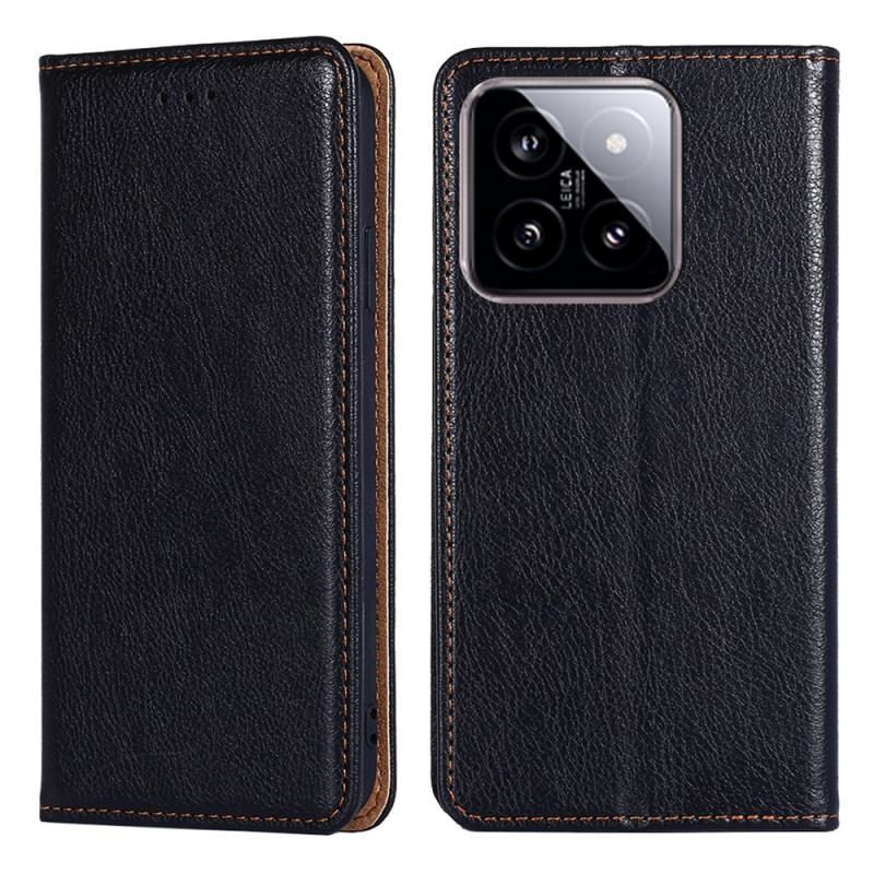 Flip Cover Xiaomi 14 Simili Cuir