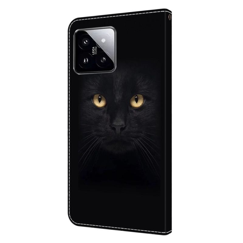 Housse Xiaomi 14 Chat Noir