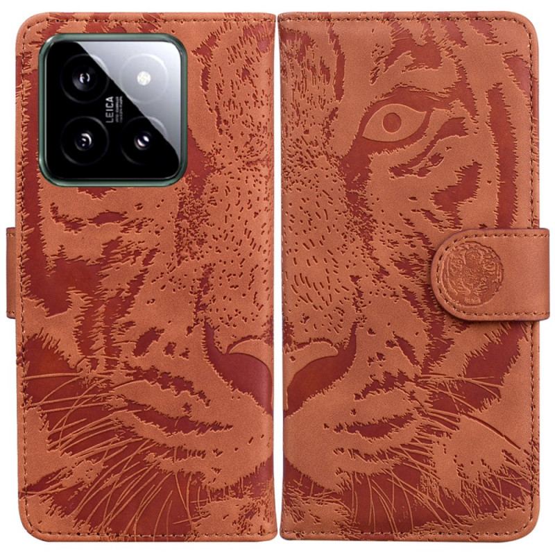 Housse Xiaomi 14 Empreinte Tigre