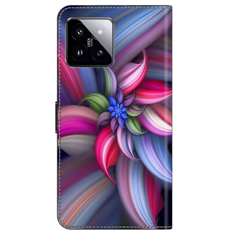 Housse Xiaomi 14 Fleurs Colorées