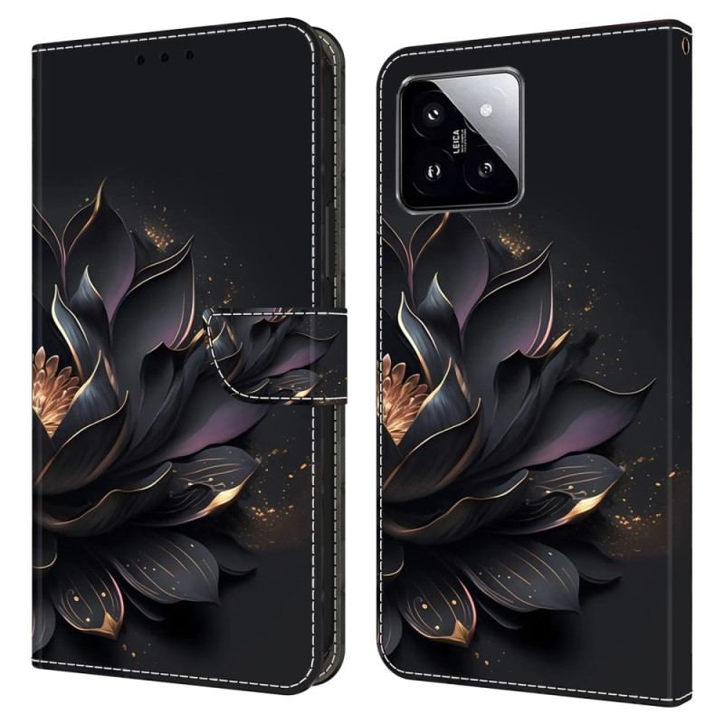 Housse Xiaomi 14 Lotus Pourpre