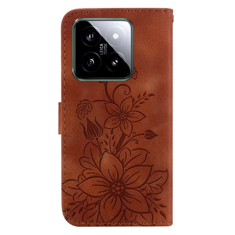 Housse Xiaomi 14 Motif Floral