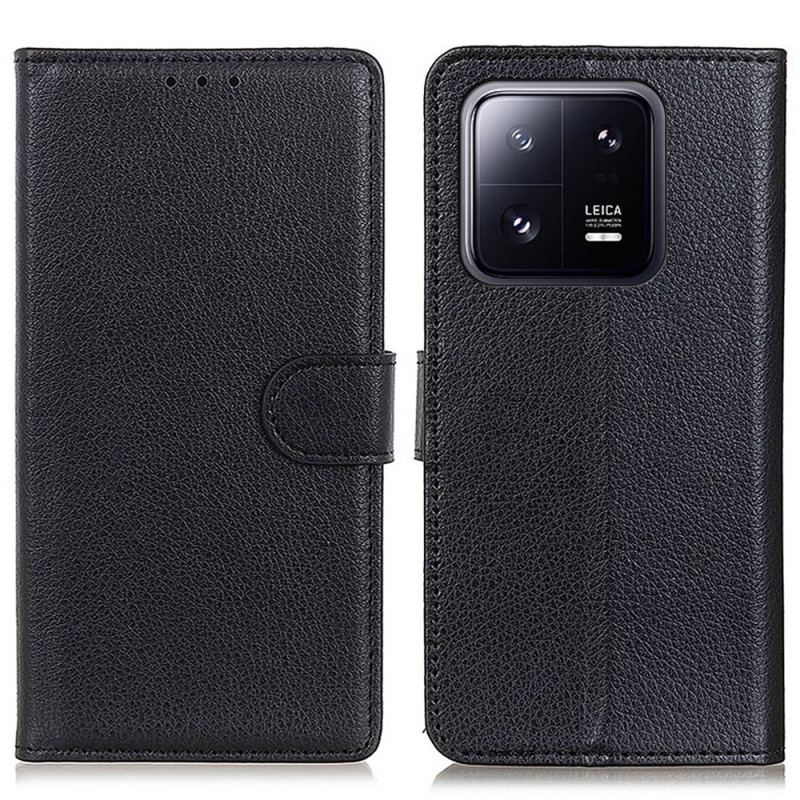 Housse Xiaomi 14 Simili Cuir Traditionnel