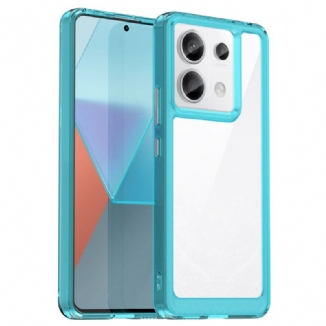 Coque Xiaomi Redmi Note 13 Pro 5G / Poco X6 5G Hybride Rebords Colorés