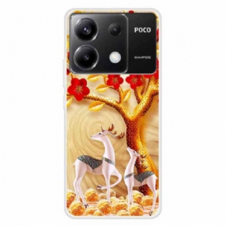 Coque Xiaomi Redmi Note 13 Pro 5G / Poco X6 5G Motif Cerf Sika