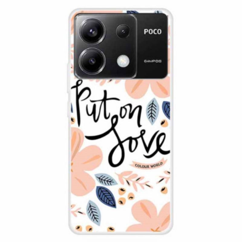 Coque Xiaomi Redmi Note 13 Pro 5G / Poco X6 5G Put on Love