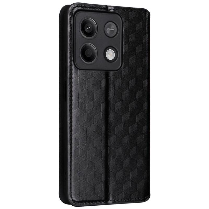 Flip Cover Xiaomi Redmi Note 13 Pro 5G / Poco X6 Cubes 3D