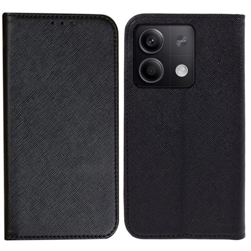 Flip Cover Xiaomi Redmi Note 13 Pro 5G / Poco X6 5G Texture Croisée