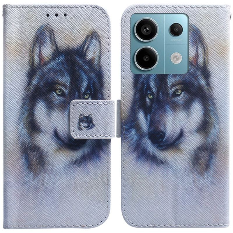 Housse Xiaomi Redmi Note 13 Pro 5G / Poco X6 5G Chien Aquarelle