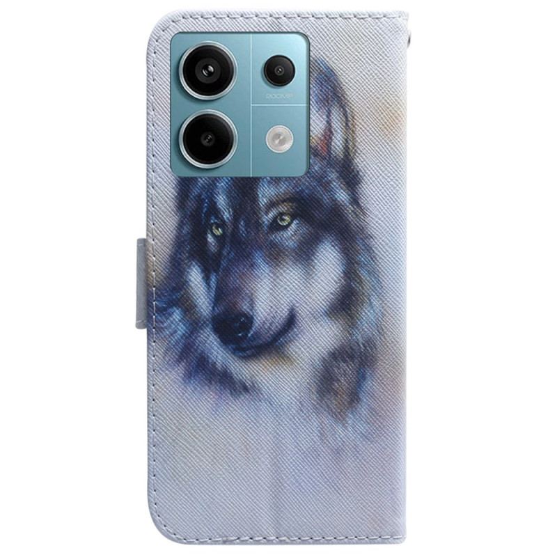 Housse Xiaomi Redmi Note 13 Pro 5G / Poco X6 5G Chien Aquarelle