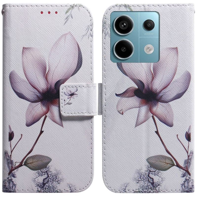 Housse Xiaomi Redmi Note 13 Pro 5G / Poco X6 5G Fleur Rose