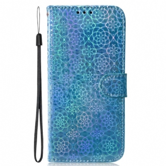 Housse Xiaomi Redmi Note 13 Pro 5G / Poco X6 5G Motif Disco à Lanière