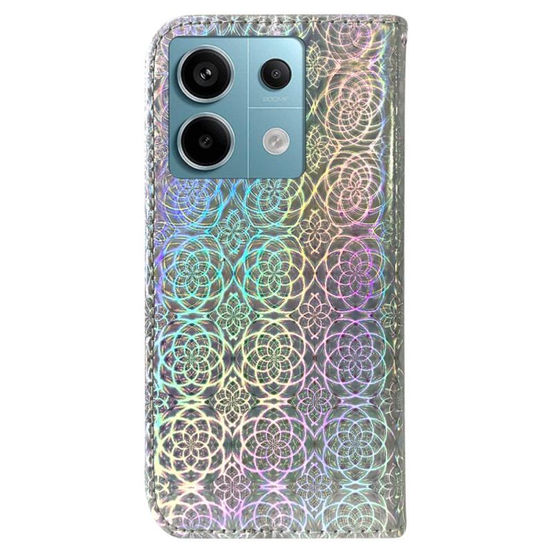 Housse Xiaomi Redmi Note 13 Pro 5G / Poco X6 5G Motif Disco à Lanière