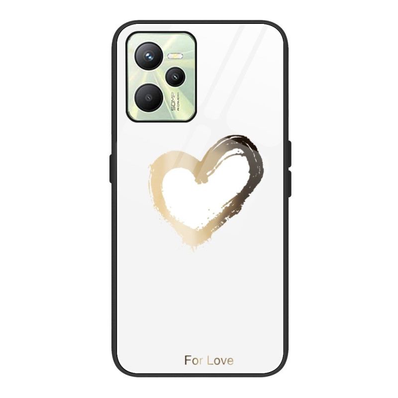 Coque Realme C35 Cœur Verre trempé