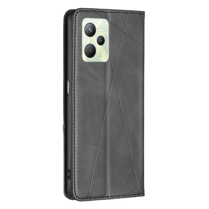 Flip Cover Realme C35 Losanges