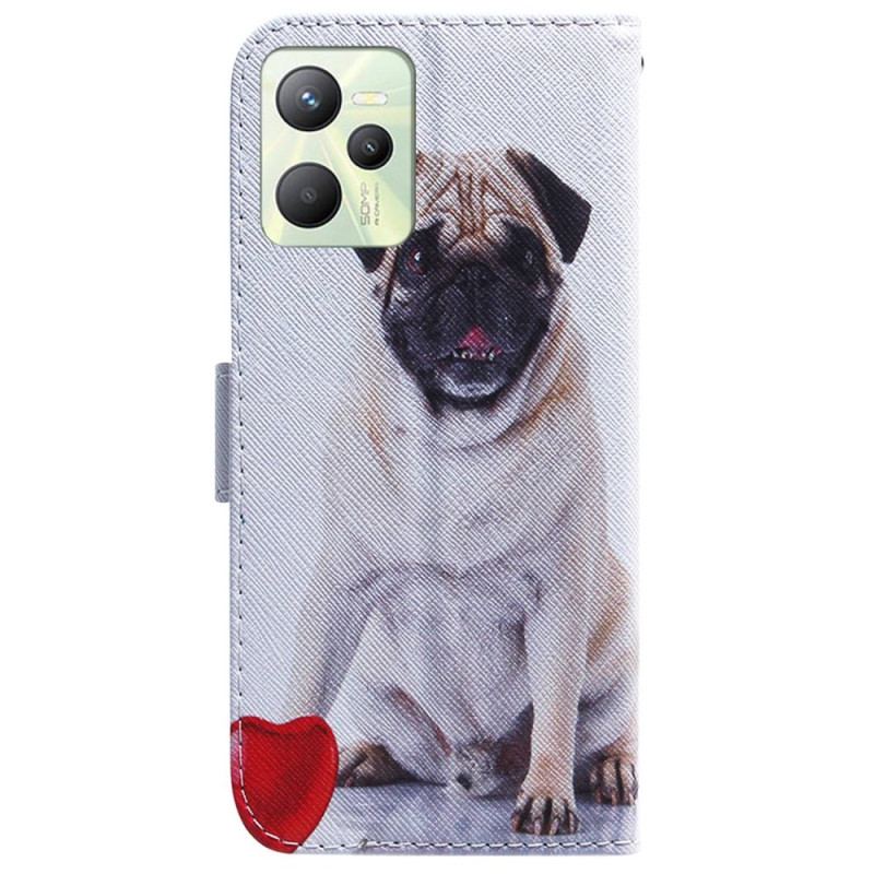 Housse Realme C35 Pug Dog