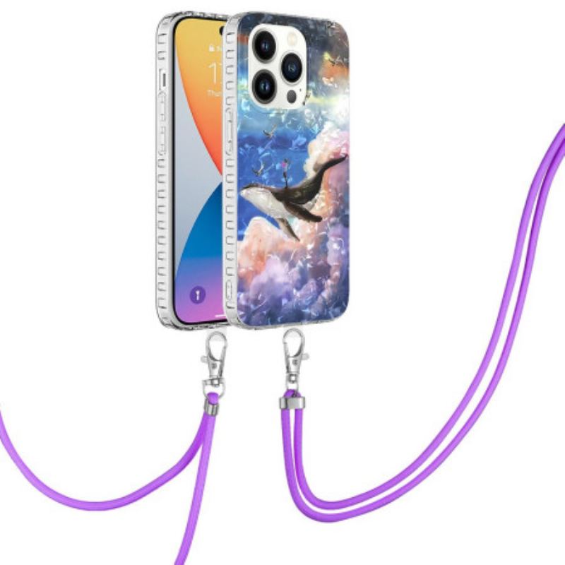 Coque iPhone 14 Pro Baleine Stylée