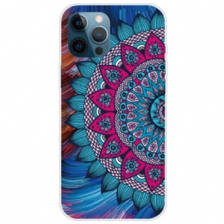 Coque iPhone 14 Pro Mandala Coloré