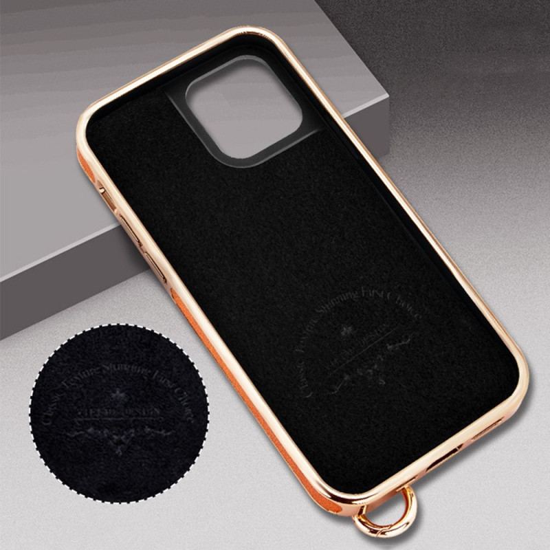 Coque iPhone 14 Pro Porte-Carte avec Sangle Support VIETAO