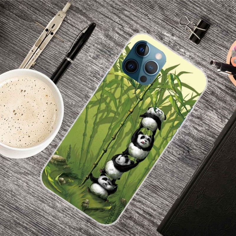 Coque iPhone 14 Pro Tas de Pandas