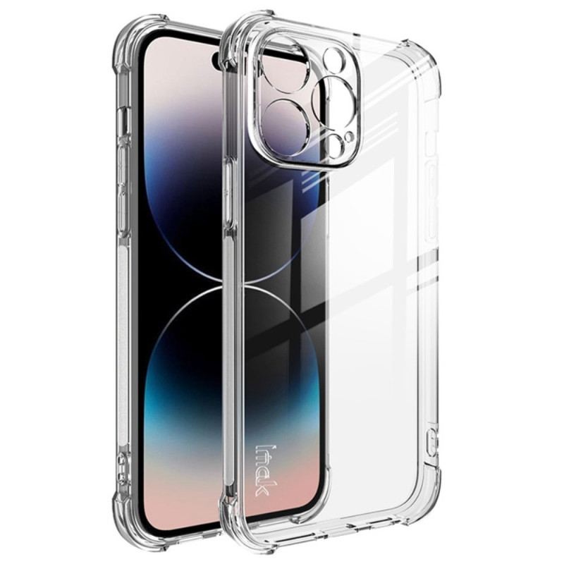 Coque iPhone 14 Pro Transparente Coins Airbag Imak