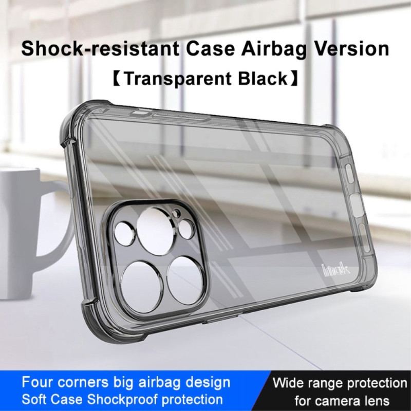 Coque iPhone 14 Pro Transparente Coins Airbag Imak