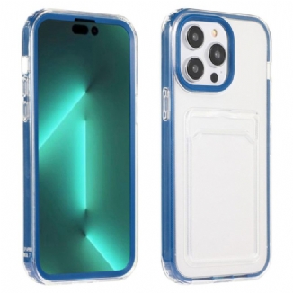 Coque iPhone 14 Pro Transparente Porte-Carte