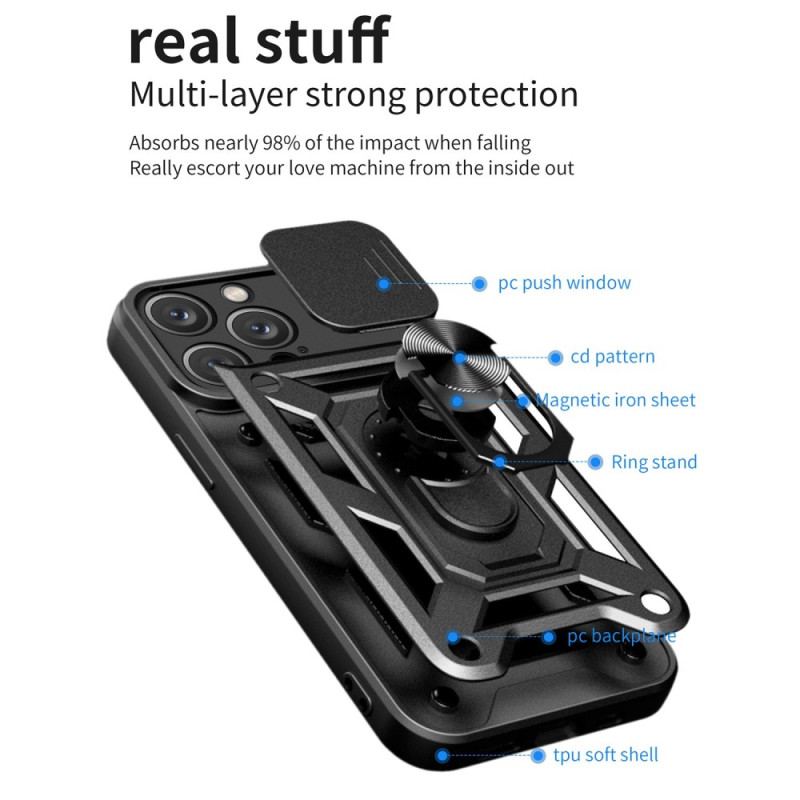 Coque iPhone 14 Pro Ultra Résistante Multi-Fonctionnelle