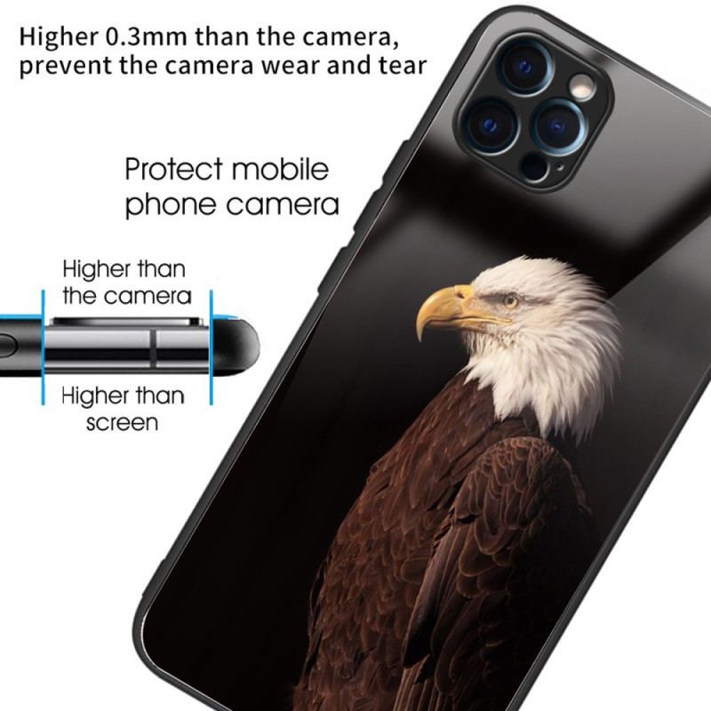 Coque iPhone 14 Pro Verre Trempé Aigle