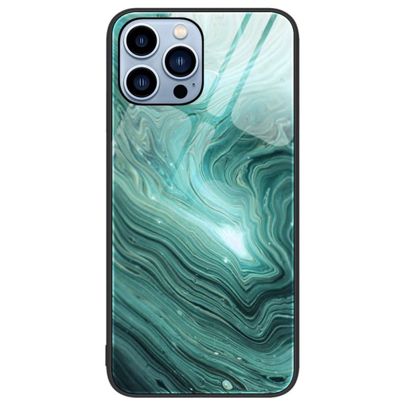 Coque iPhone 14 Pro Verre Trempé Marble Colors