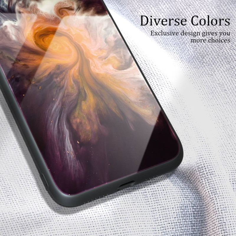 Coque iPhone 14 Pro Verre Trempé Marble Colors