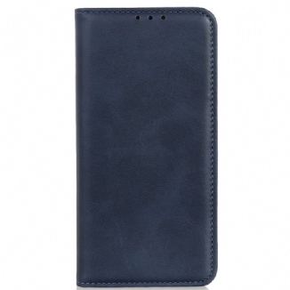 Flip Cover iPhone 14 Pro Cuir Fendu Classique