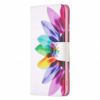 Housse iPhone 14 Pro Fleur Aquarelle