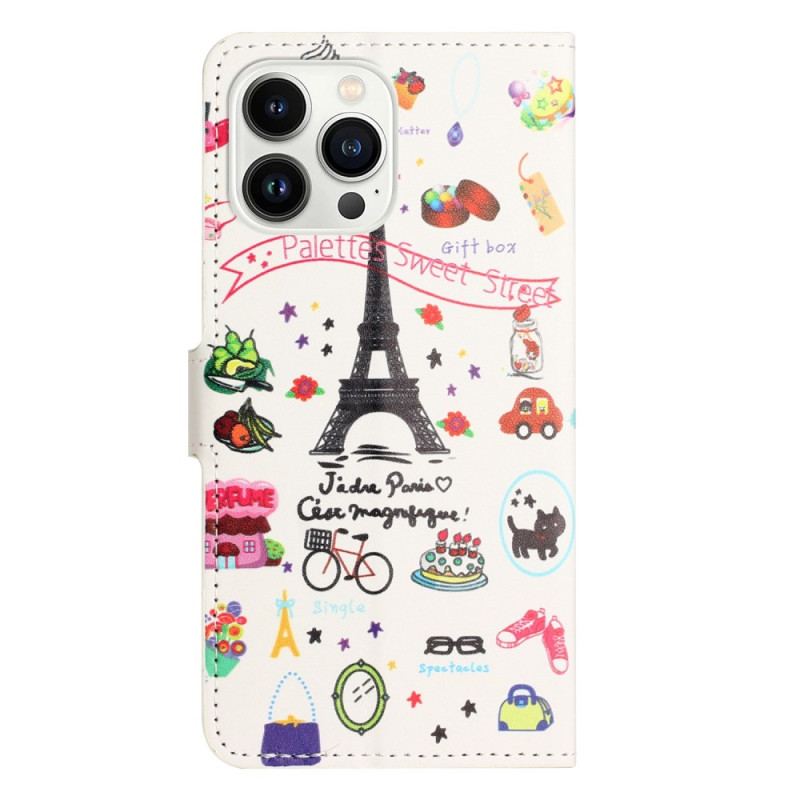 Housse iPhone 14 Pro Sweet Paris