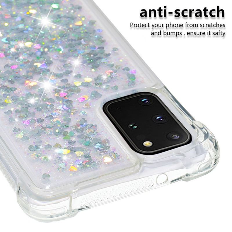 Coque Samsung Galaxy S20 Plus / S20 Plus 5G Désires Paillettes