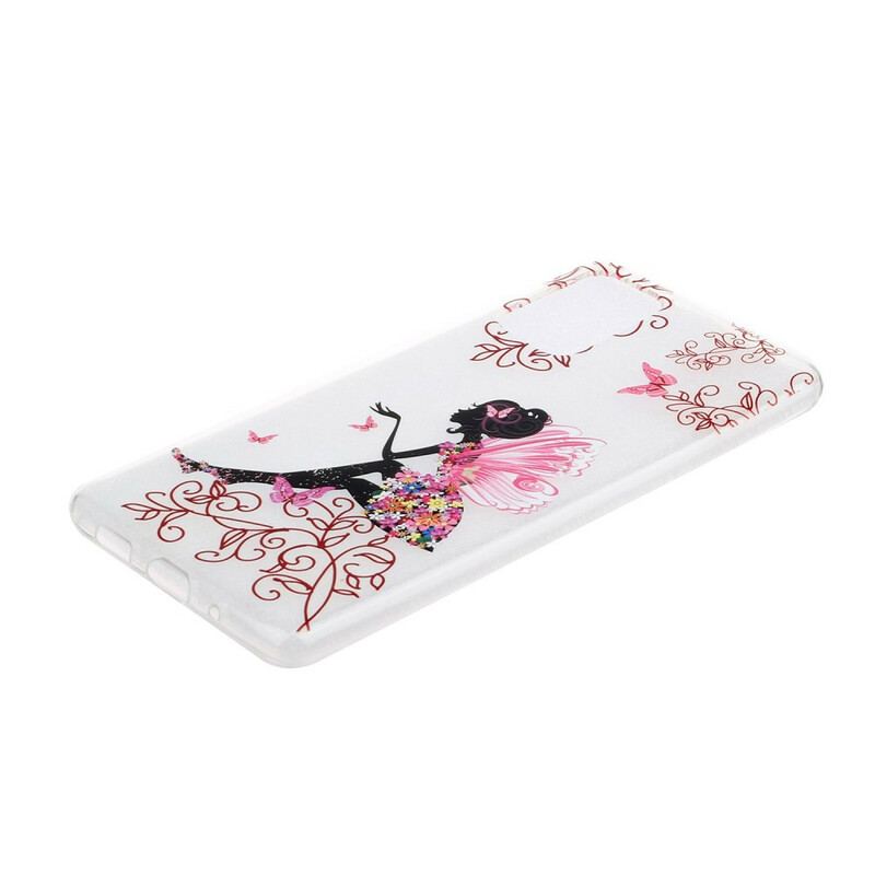 Coque Samsung Galaxy S20 Plus / S20 Plus 5G Transparente Fée Fleurie