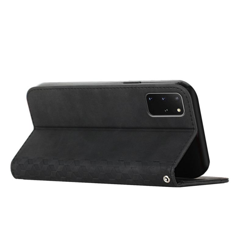 Flip Cover Samsung Galaxy S20 Plus / S20 Plus 5G Effet Cuir Géo