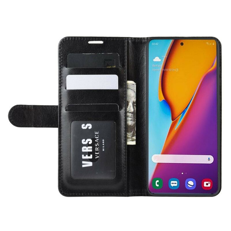 Housse Samsung Galaxy S20 Plus / S20 Plus 5G Effet Cuir Fin