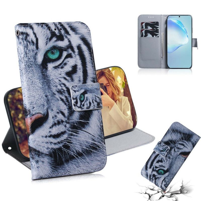 Housse Samsung Galaxy S20 Plus / S20 Plus 5G Face de Tigre