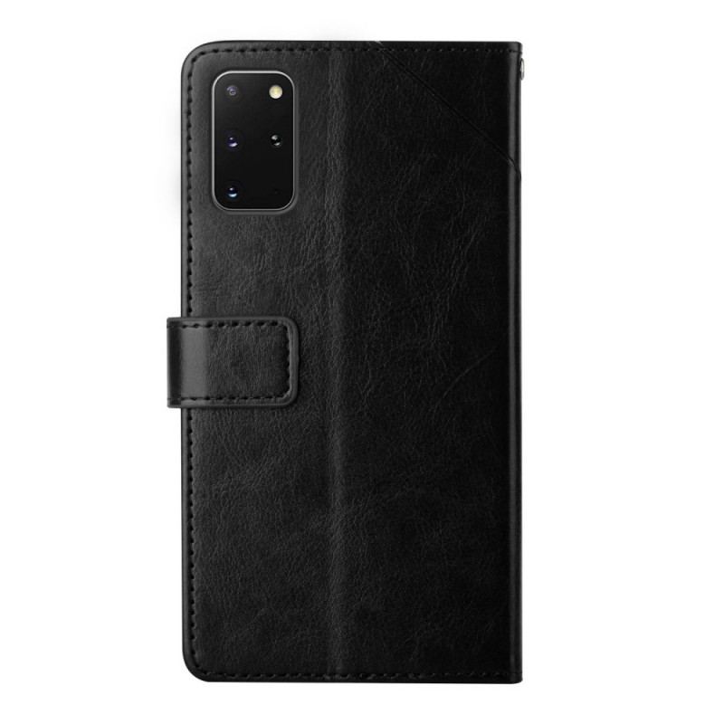 Housse Samsung Galaxy S20 Plus / S20 Plus 5G Style Cuir Géo Y Design