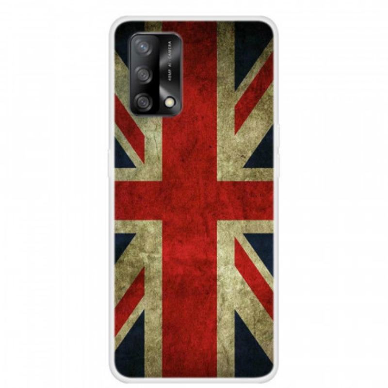 Coque Oppo A74 4G Drapeau Anglais