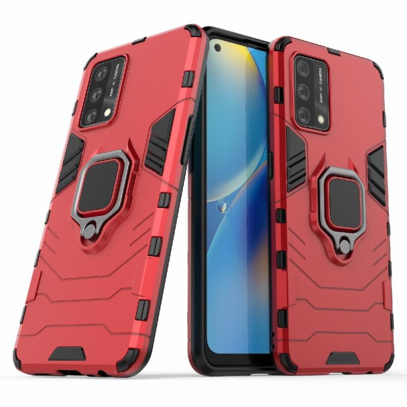 Coque Oppo A74 4G Ring Résistante