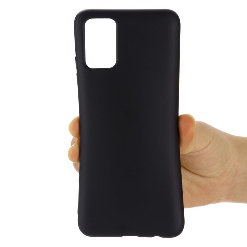 Coque Oppo A74 4G Silicone Liquide Avec Lanière