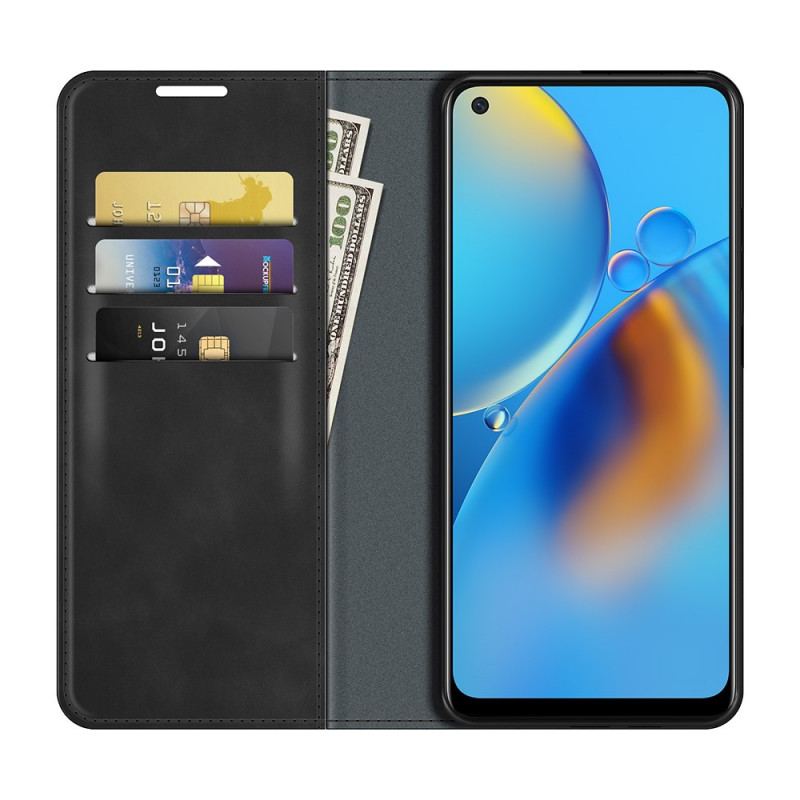 Flip Cover Oppo A74 4G Skin-Touch