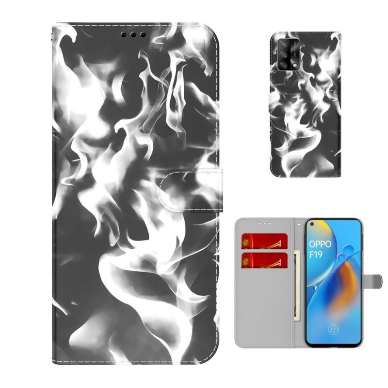 Housse Oppo A74 4G Motif Abstrait