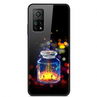 Coque Xiaomi 10T / 10T Pro Verre Trempé Bouteille de Souhaits